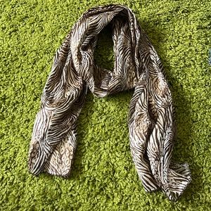 animal print scarf